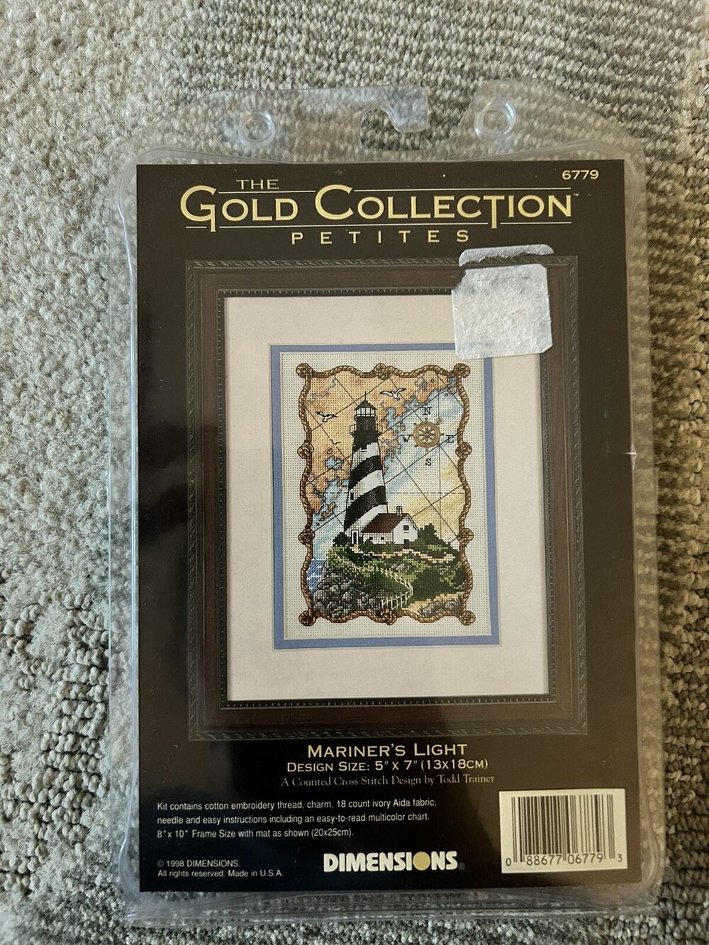 1998 Dimensions Gold Collection 6679 Mariner's Light Counted Cross Stitch Kit